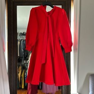 Ivy City Co Red Midi Dress
